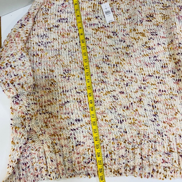 Lou & Grey Flecked Chenille Poncho Sweater - Picture 6 of 6